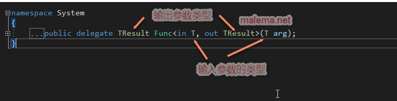 C# func委托- 码了么教程malema.net